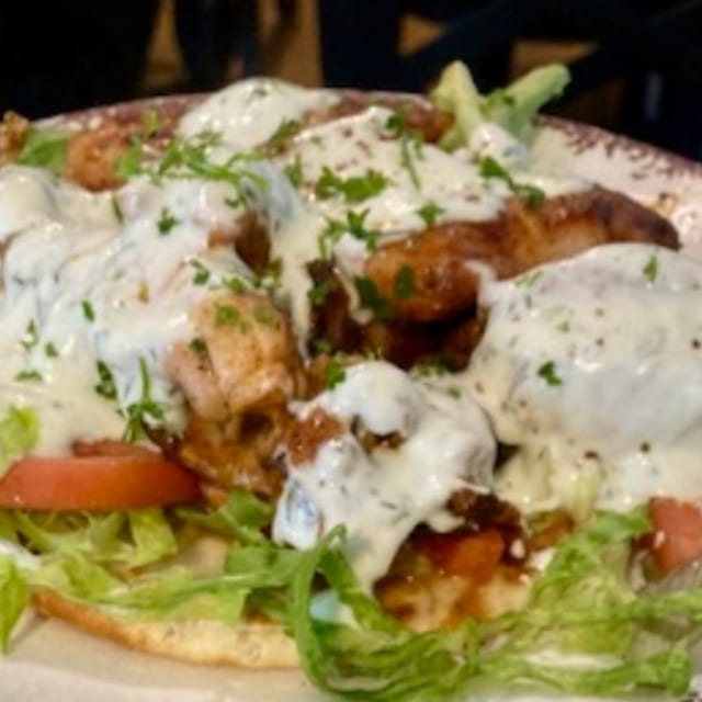 Chicken Shawarma Pita.