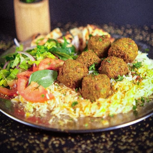 Falafel Plate.