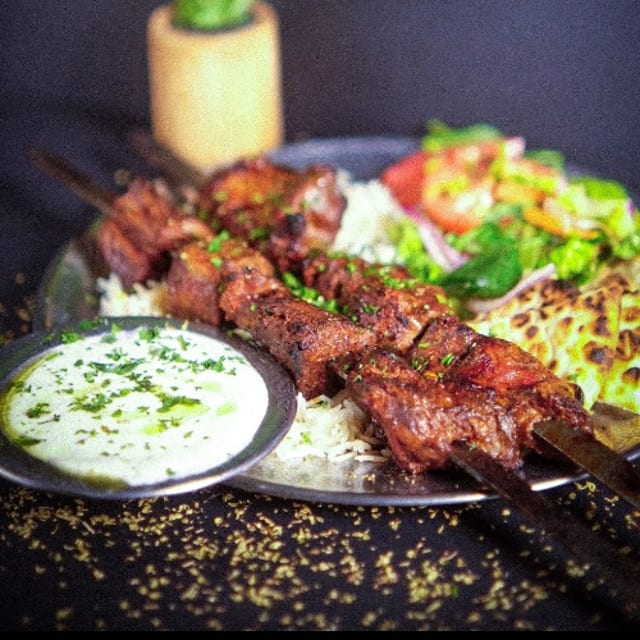 Beef Kebap Plate.