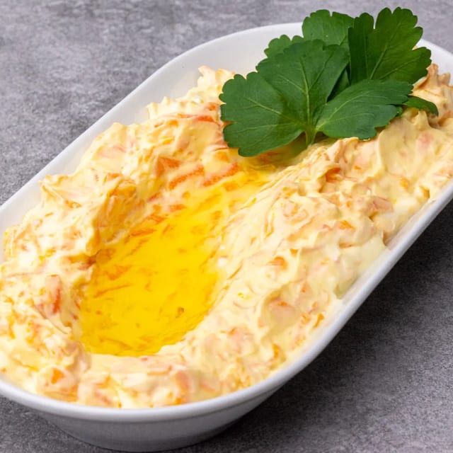 Carrot Tarator dip.