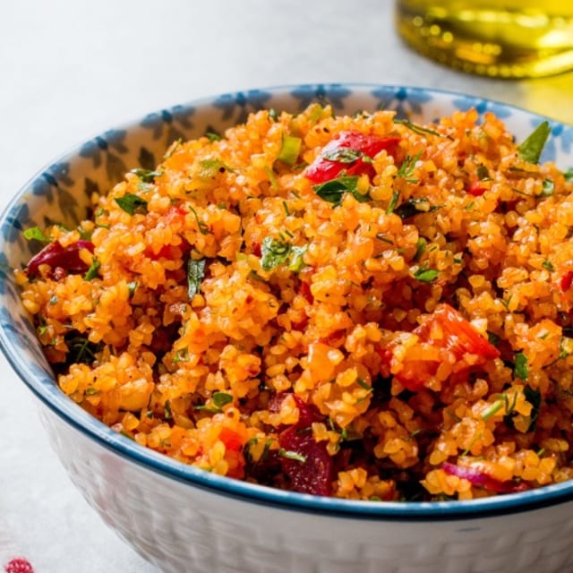 Turkish Tabbouleh Plate.