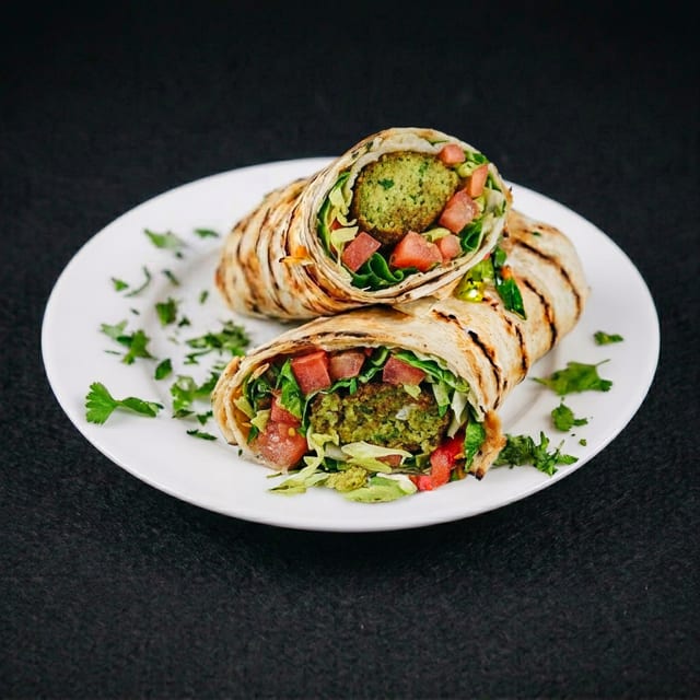 Falafel Wrap.
