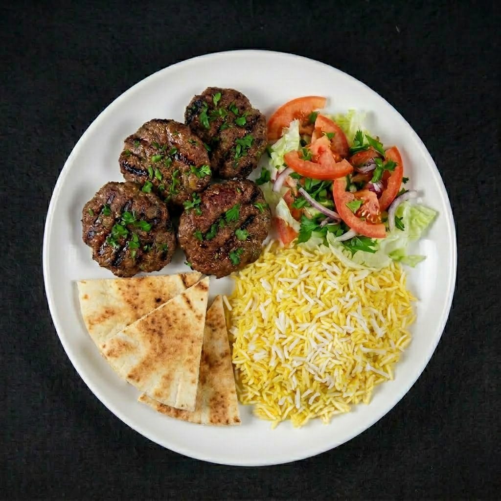 Kofte Plate.
