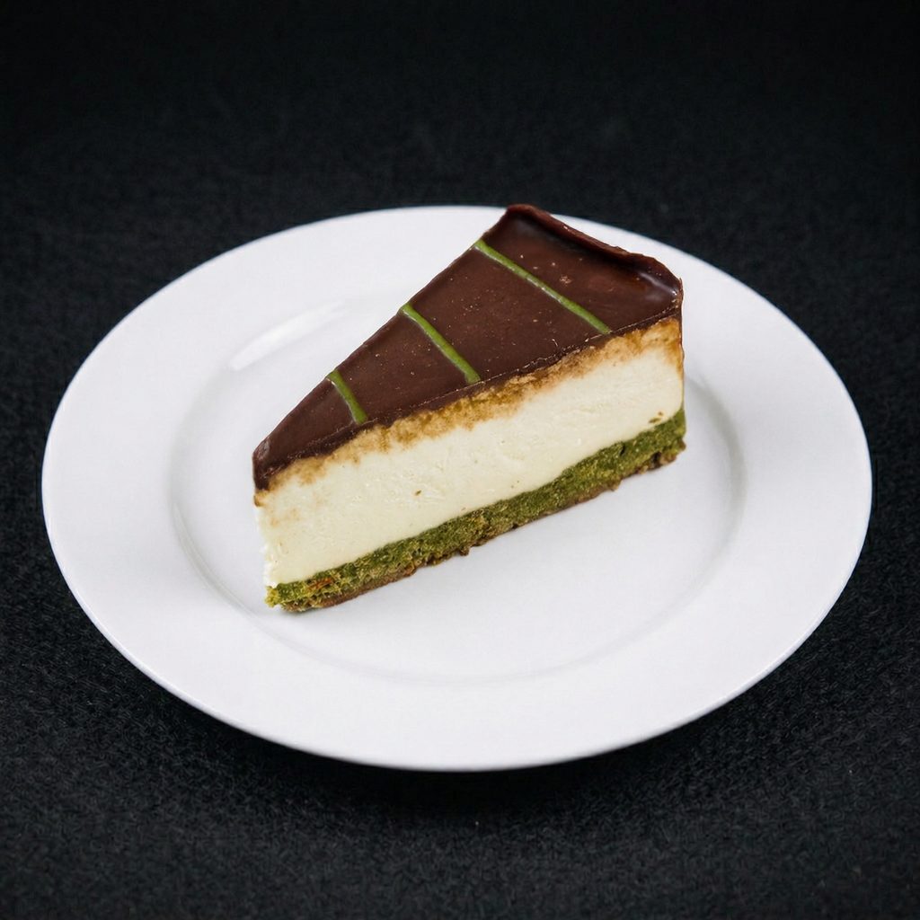 Dubai Pistachio Cheese cake.