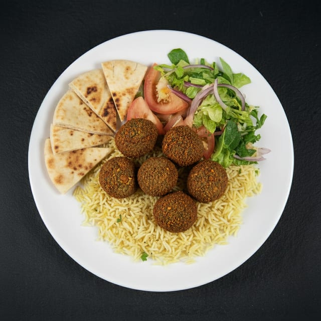 Falafel Plate.